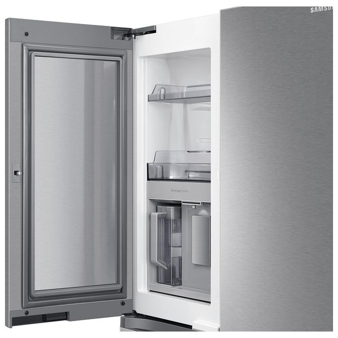 Samsung RF65A967ESR Frigorifero Side by Side Quattro Porte Capacita' 647 Litri Classe energetica E Beverage Center Easy Access Control 182,5 cm Silver