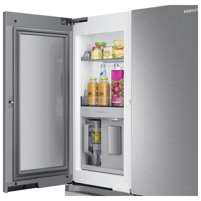 Samsung RF65A967ESR Frigorifero Side by Side Quattro Porte Capacita' 647 Litri Classe energetica E Beverage Center Easy Access Control 182,5 cm Silver