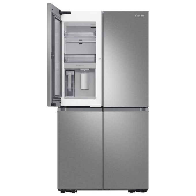 Samsung RF65A967ESR Frigorifero Side by Side Quattro Porte Capacita' 647 Litri Classe energetica E Beverage Center Easy Access Control 182,5 cm Silver
