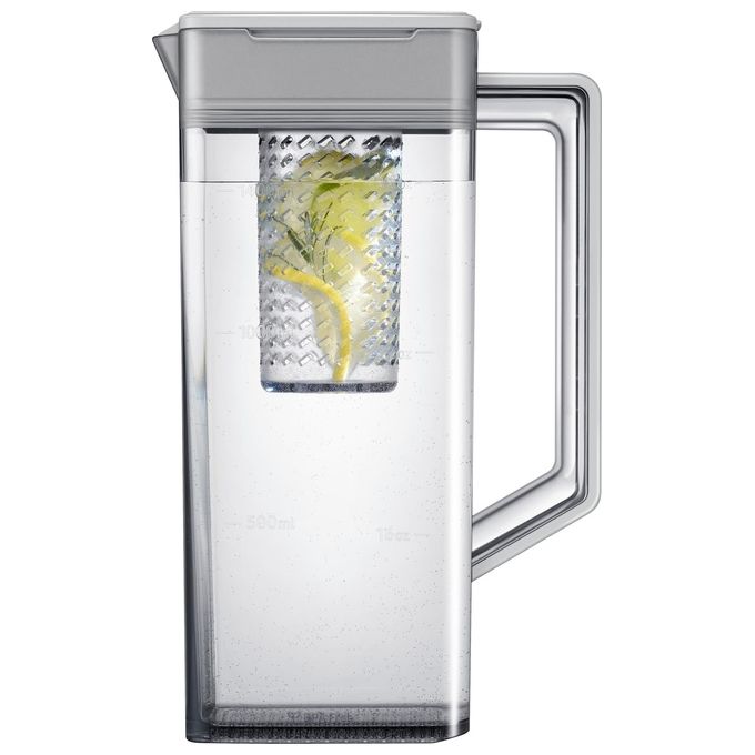 Samsung RF65A967ESR Frigorifero Side by Side Quattro Porte Capacita' 647 Litri Classe energetica E Beverage Center Easy Access Control 182,5 cm Silver