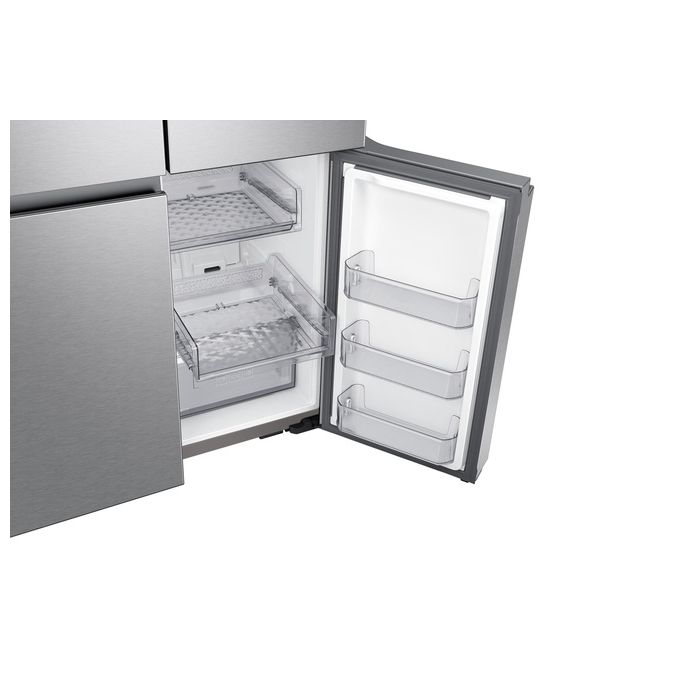 Samsung RF65A967ESR Frigorifero Side by Side Quattro Porte Capacita' 647 Litri Classe energetica E Beverage Center Easy Access Control 182,5 cm Silver