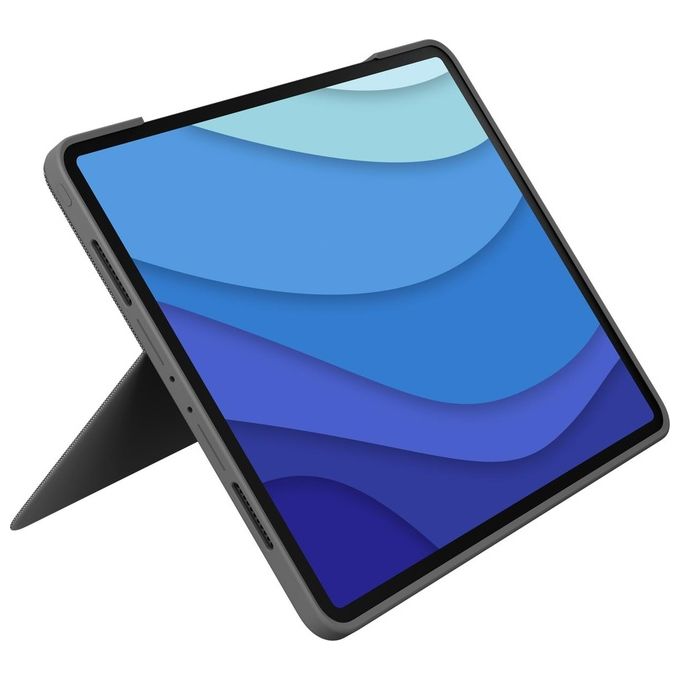 Logitech Combo Touch Custodia con Tastiera per iPad Pro 12.9'' Oxford Grey