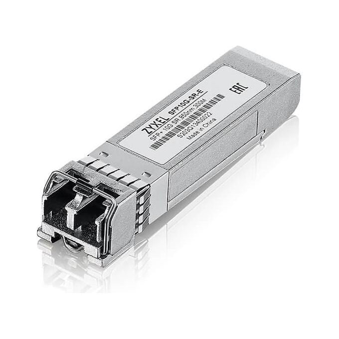Zyxel SFP10G-SR-E Modulo Transceiver SFP 10 GigE 10GBase-SR LC Multi-Mode fino a 300m 850nm