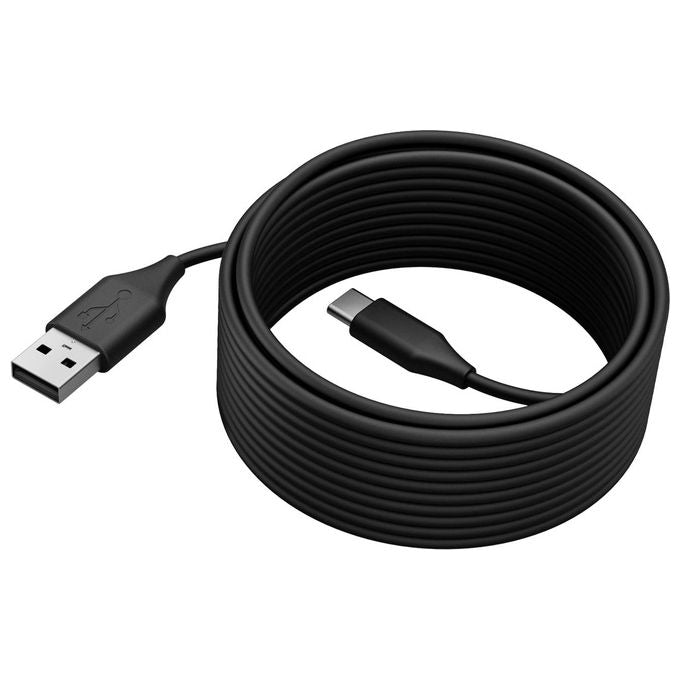 Jabra 14202-11 Cavo Usb 5mt Usb 2.0 Usb C Usb a Nero
