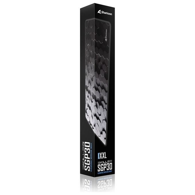 Sharkoon SKILLER SGP30 XXL HEX Mousepad Tappetino Gaming 900x400x2.5mm