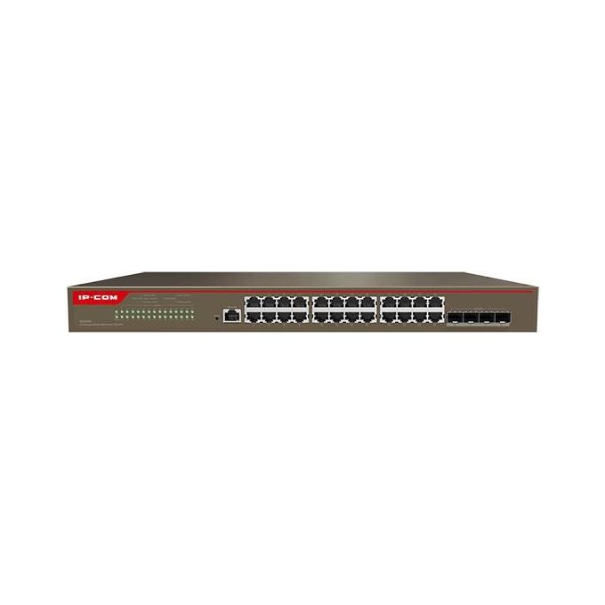 IP-Com Networks G5328X Switch di Rete Gestito L3 Gigabit Ethernet 10-100-1000 1U Marrone