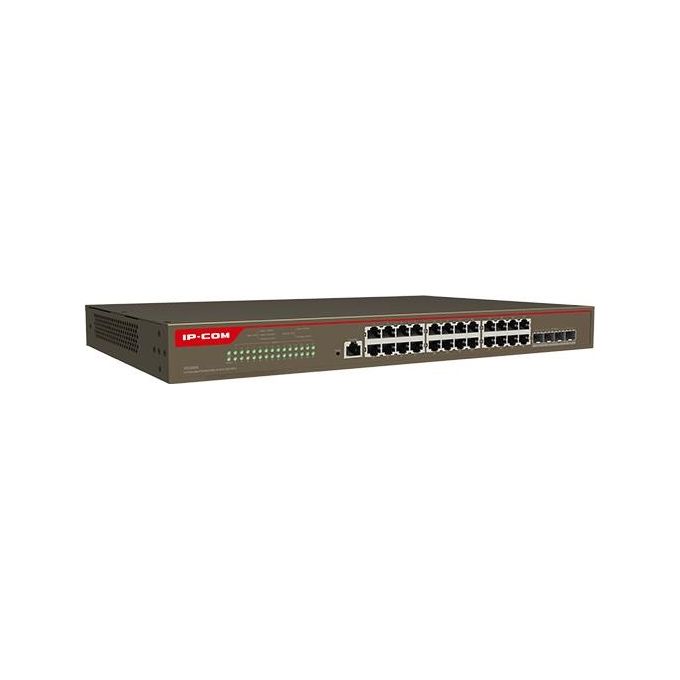 IP-Com Networks G5328X Switch di Rete Gestito L3 Gigabit Ethernet 10-100-1000 1U Marrone