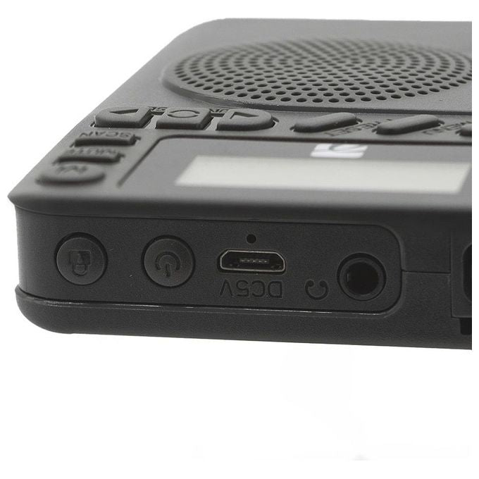 Xtreme Mini Radio Db-9 Dab Portatile Analogico e Digitale Nero