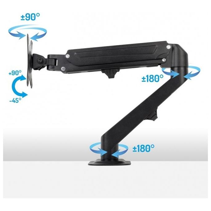 VulTech TTV-02LITE Supporto Monitor Braccio per 17-27''