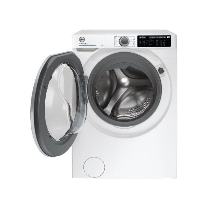 Hoover HW28AMBS-1-S H-Wash 500 Lavatrice Frontale 8 Kg 1200 rpm Classe A Vapore Wi-Fi Bluetooth (85x60x54 cm) colore Bianco