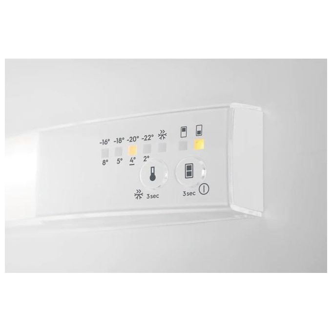 Electrolux KNT6TE18S Frigorifero Combinato Capacita' 254 Litri Classe Energetica E No Frsot Twintech 177,2 cm Bianco