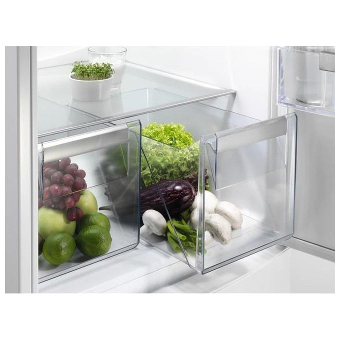 Electrolux KNT7TF18S  Serie 600 Frigorifero Combinato da Incasso 254 Litri Classe Energetica F TwinTech Total No Frost FlexiShelf 177,2 cm Bianco