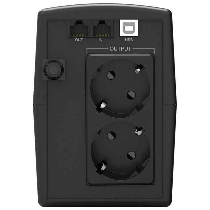Conceptronic ZEUS01ES Gruppo di Continuita' Ups a Linea Interattiva 650Va 360W 2 Prese Ac