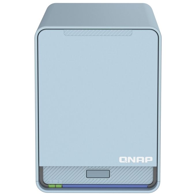 Qnap QMiroPlus-201W NAS Desktop Collegamento Ethernet LAN Blu J4125
