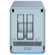 Qnap QMiroPlus-201W NAS Desktop Collegamento Ethernet LAN Blu J4125