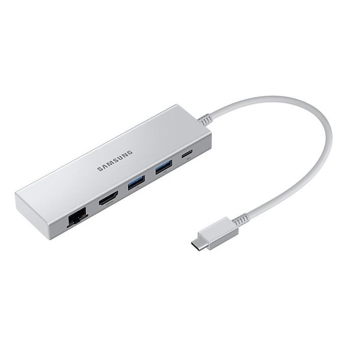 Samsung EE-P5400 Docking Station per Notebook USB 2.0 Type-C 5000 Mbit-s Argento