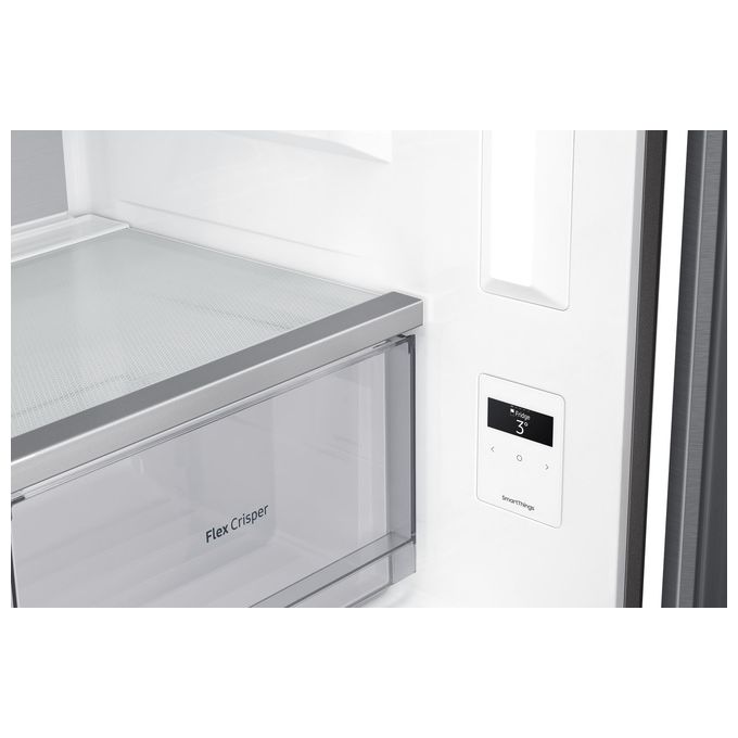 Samsung RF65A90TFS9-ES Frigorifero Side by Side 4 Porte Serie Rf9000ac Capacita' 650 Litri Classe energetica F Triple Cooling System Cool Select Plus WiFi 1825cm Inox