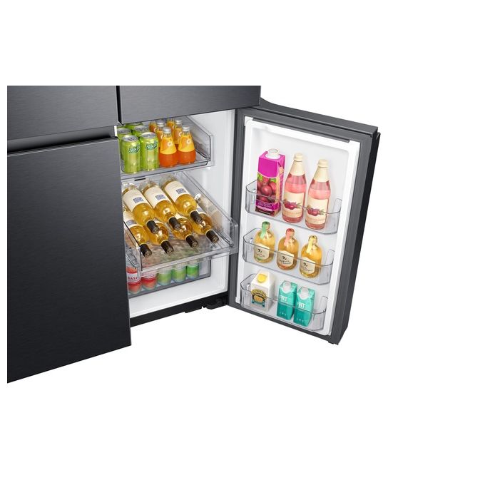 Samsung RF65A90TEB1 Frigorifero Quattro Porte Side by Side Capacita' 650 Litri Classe energetica E Total No Frost 182,5 cm Nero