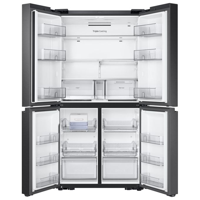 Samsung RF65A90TEB1 Frigorifero Quattro Porte Side by Side Capacita' 650 Litri Classe energetica E Total No Frost 182,5 cm Nero