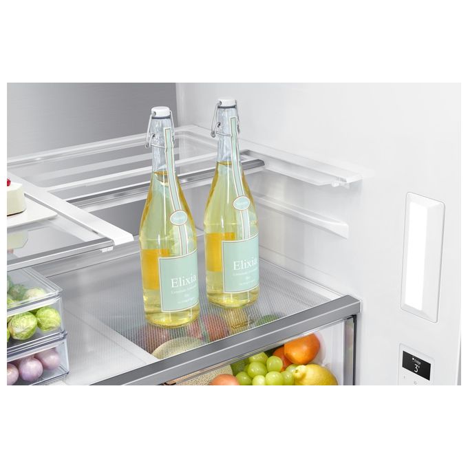Samsung RF65A90TEB1 Frigorifero Quattro Porte Side by Side Capacita' 650 Litri Classe energetica E Total No Frost 182,5 cm Nero