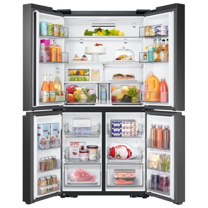 Samsung RF65A90TEB1 Frigorifero Quattro Porte Side by Side Capacita' 650 Litri Classe energetica E Total No Frost 182,5 cm Nero
