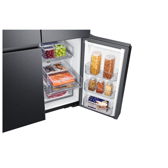 Samsung RF65A90TEB1 Frigorifero Quattro Porte Side by Side Capacita' 650 Litri Classe energetica E Total No Frost 182,5 cm Nero