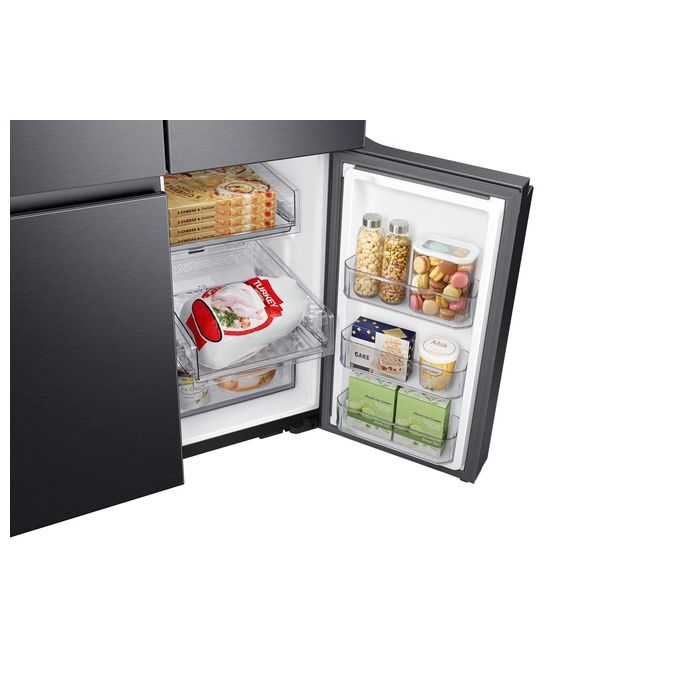 Samsung RF65A90TEB1 Frigorifero Quattro Porte Side by Side Capacita' 650 Litri Classe energetica E Total No Frost 182,5 cm Nero