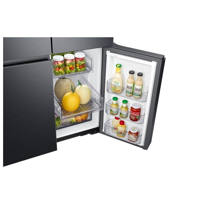 Samsung RF65A90TEB1 Frigorifero Quattro Porte Side by Side Capacita' 650 Litri Classe energetica E Total No Frost 182,5 cm Nero