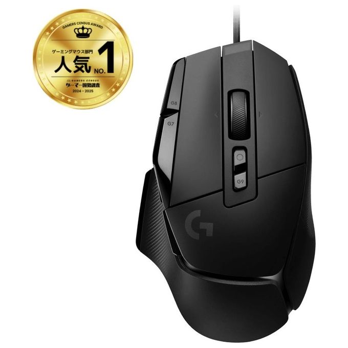 Logitech G G502 X Mouse Gaming Cablato - Switch Principali Ottico-Meccanici Ibridi LIGHTFORCE Sensore per Gaming HERO 25K Compatibile con PC - macOS-Windows - Nero
