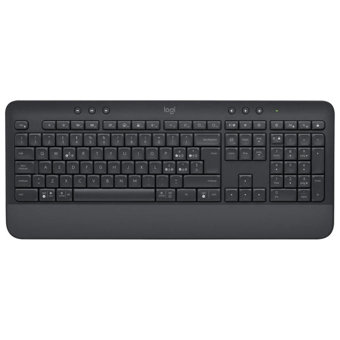 Logitech Signature K650 Tastiera Rf Senza Fili  Bluetooth Qwerty Italiano Grafite