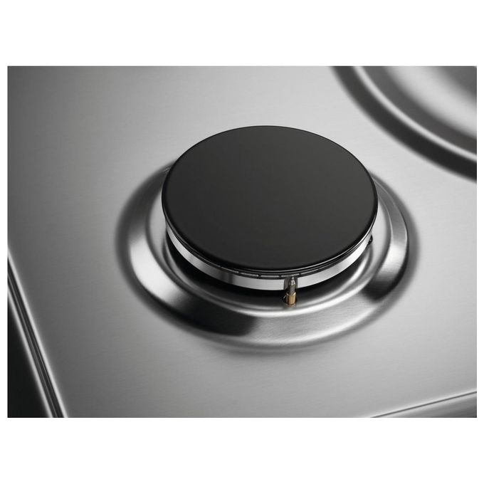 Electrolux RGG6242OOX SoftLine Piano Cottura a Gas 4 Zone 60 cm Inox