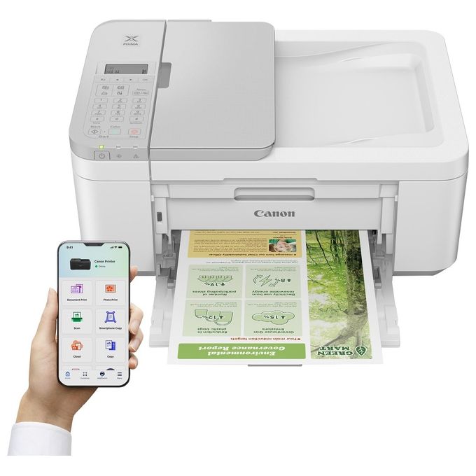 Canon PIXMA TR 4756i ink-jet Stampa a colori 4800 x 1200 DPI A4 Stampa diretta Bianco