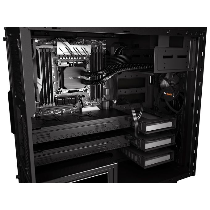 Be Quiet! BG021 Case Atx Pure Base 600 7 Hdd Slot 2xUsb 3.0 1xAudio Midi-Tower Nero