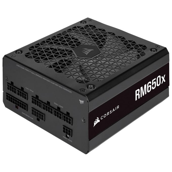Corsair RM650x 80 PLUS Gold Alimentatore 650 Watt ATX Completamente Modulare Ventola Levitazione Magnetica 135mm Nero