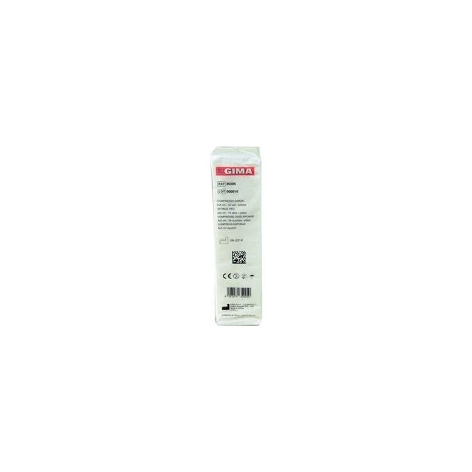 Compressa Garza 5X5Cm Cotone - 10 Pacchi Da 100 1000 pz. (10 conf. da 100 pz.)