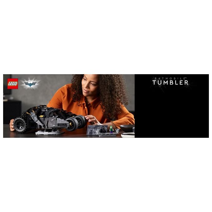LEGO DC 76240 Batman Batmobile Tumbler, Modellismo Auto Da Costruire Per Adulti, Idea Regalo