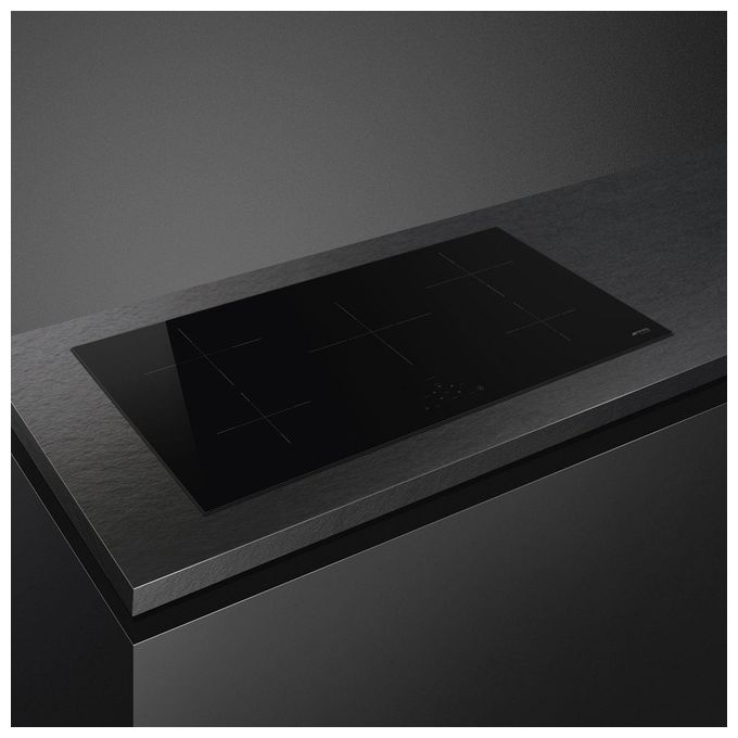 Smeg SI2951D Piano Cottura ad Induzione 5 Zone 90 cm Nero
