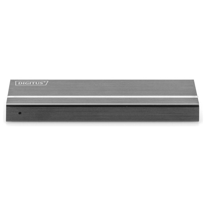 Digitus Alloggiamento Ssd Esterno Usb Type-C 3.1 M.2 Nvme Senza Attrezzi Alloggiamento in Alluminio Key M o Key B+M
