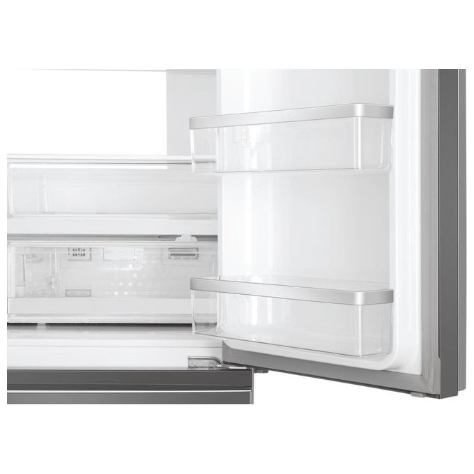 Haier FD 100 Serie 7 HB26FSSAAA Frigorifero Side-by-Side Libera Installazione 750 Litri Classe Energetica E Argento-Titanio