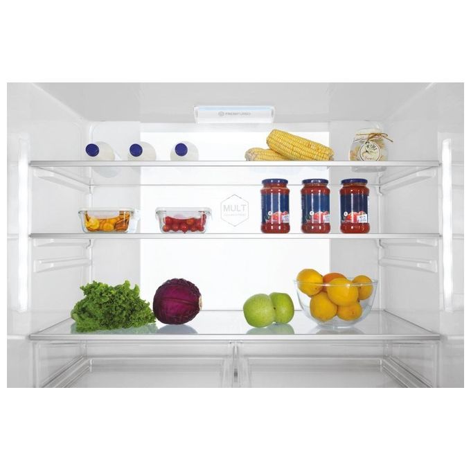 Haier FD 100 Serie 7 HB26FSSAAA Frigorifero Side-by-Side Libera Installazione 750 Litri Classe Energetica E Argento-Titanio