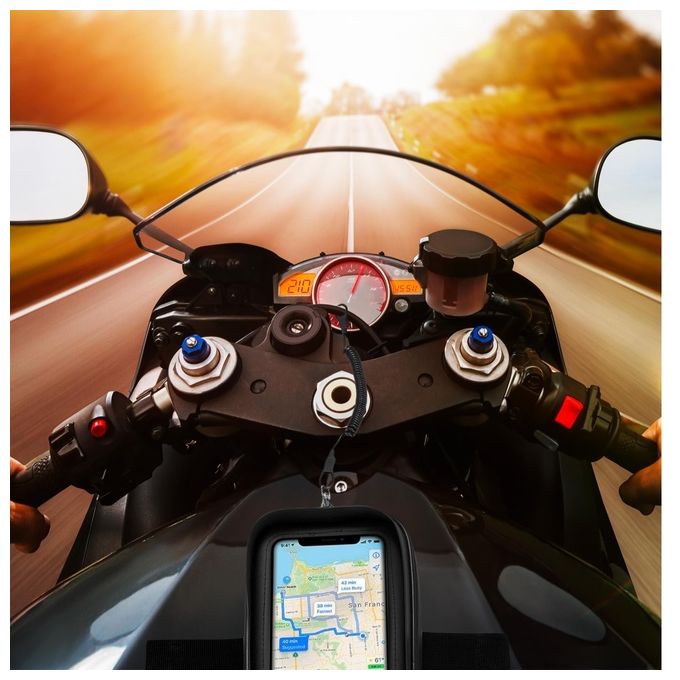 Celly Magnetic Motorbike Holder Nero