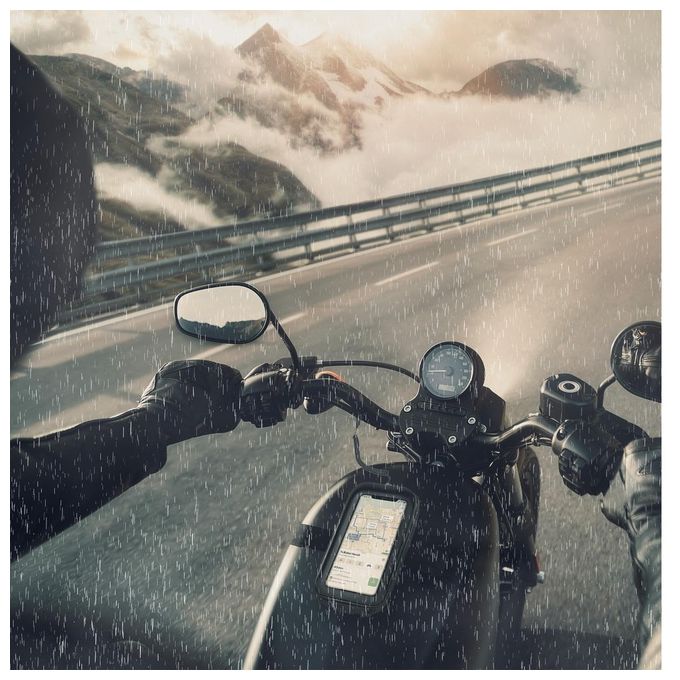 Celly Magnetic Motorbike Holder Nero