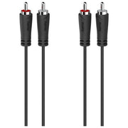 Hama Cavo 2 Rca M-2 Rca M 5mt Nero