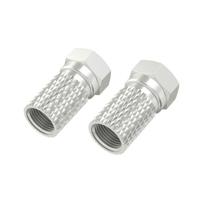 Hama SAT F-Plug Connettore Antenna