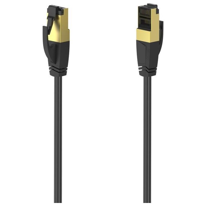 Hama Cavo di Rete Cat-8 40 Gbps S-FTP Schermato senza Alogeni 1.50mt