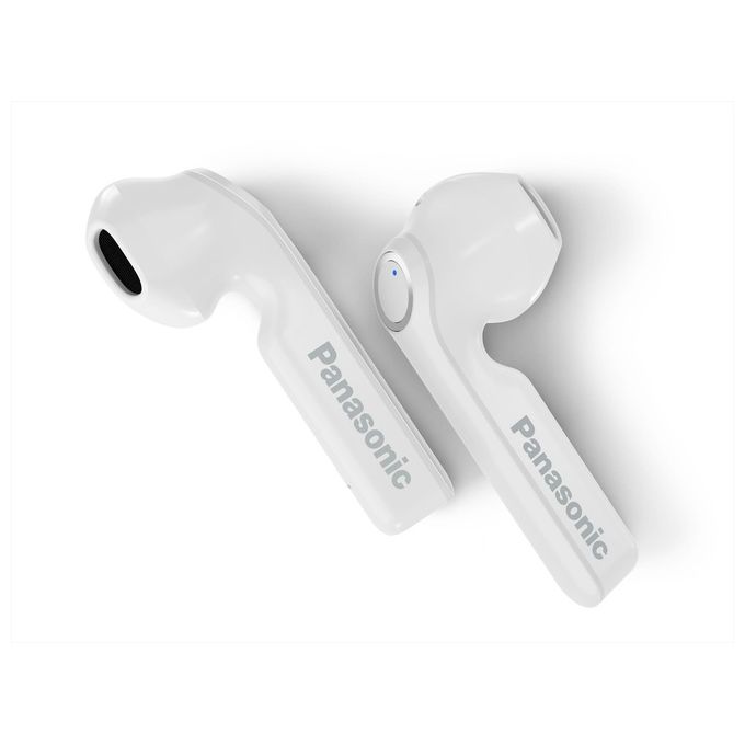 Panasonic RZ-B100WDE-W Auricolari Wireless Ricarica Rapida Impermeabilita' Acqua IPX4 Extra Bass System Bianco