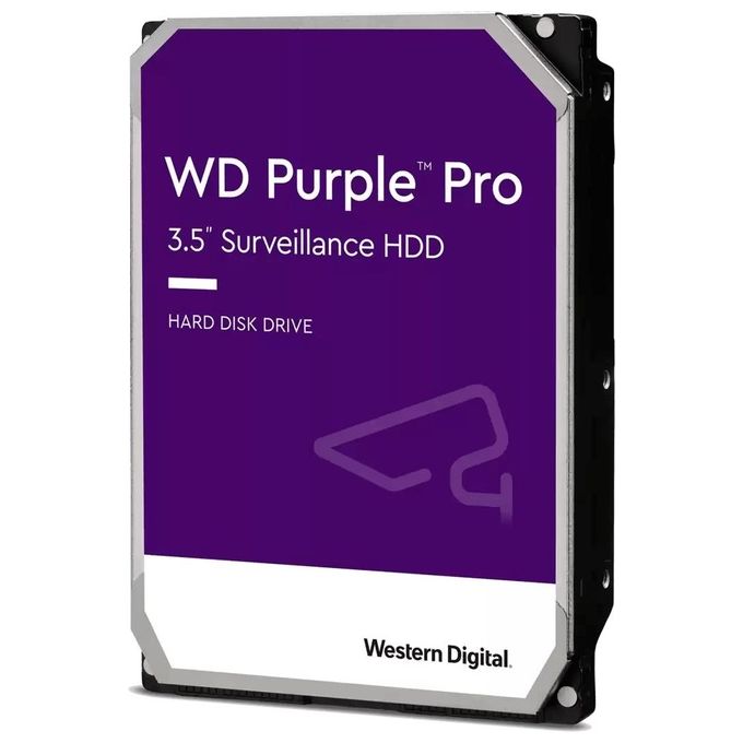 Western Digital WD Purple Pro WD181PURP Hard Disk 18Tb Interno 3.5'' SATA 6Gb-s 7200 rpm buffer: 512Mb