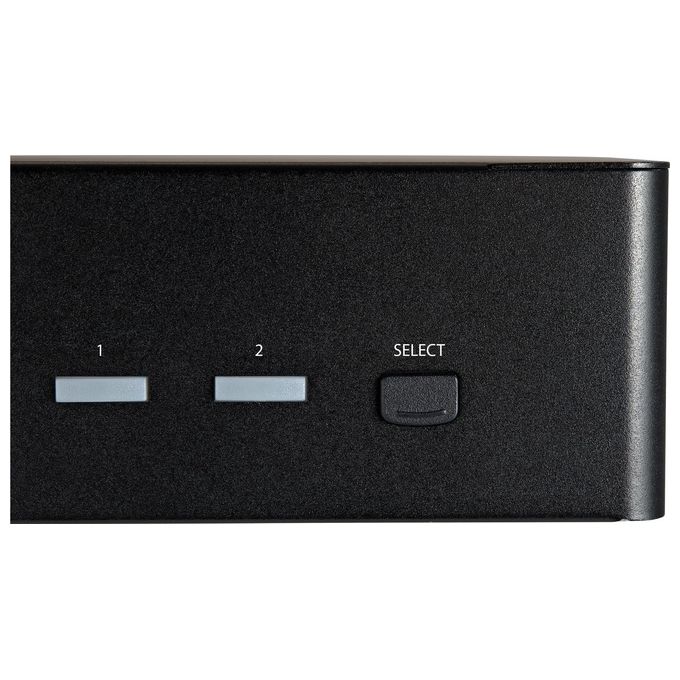 StarTech.com SV231DHU34K6 Switch per Keyboard-Video-Mouse Nero