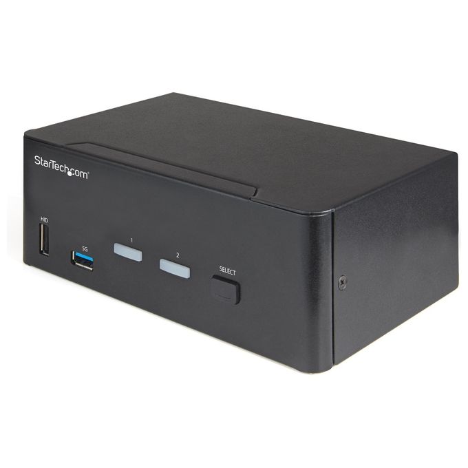 StarTech.com SV231DHU34K6 Switch per Keyboard-Video-Mouse Nero