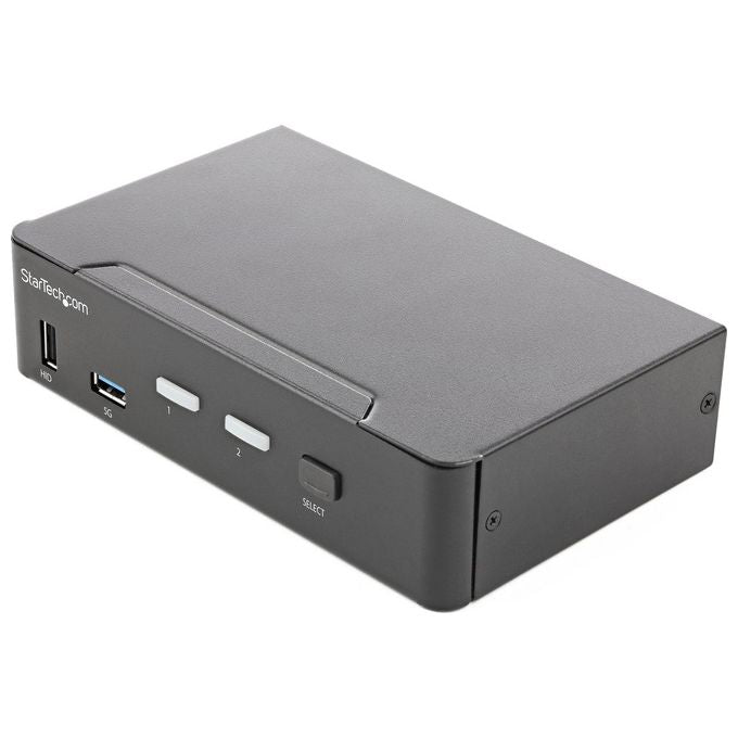 StarTech.com KVM Switch HDMI a 2 Porte Monitor Singolo 4K 60Hz Ultra HD HDR